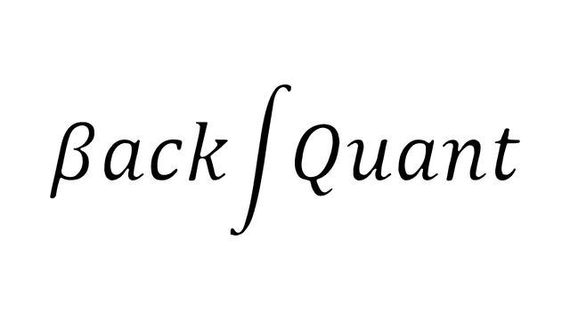 BackQuant Logo Full Black